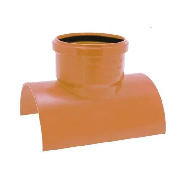 Седло канализационное ПВХ Val Plast Ø 400×250/87° мм