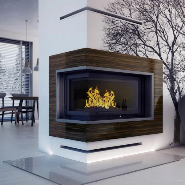 Камінна топка Kratki Oliwia 18 BS 18,0 кВт, ліва - гільйотина