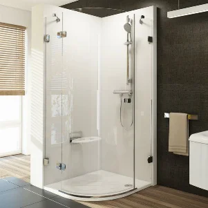 Душевая кабина Ravak Brilliant BSKK3-80 L хром+Transparent