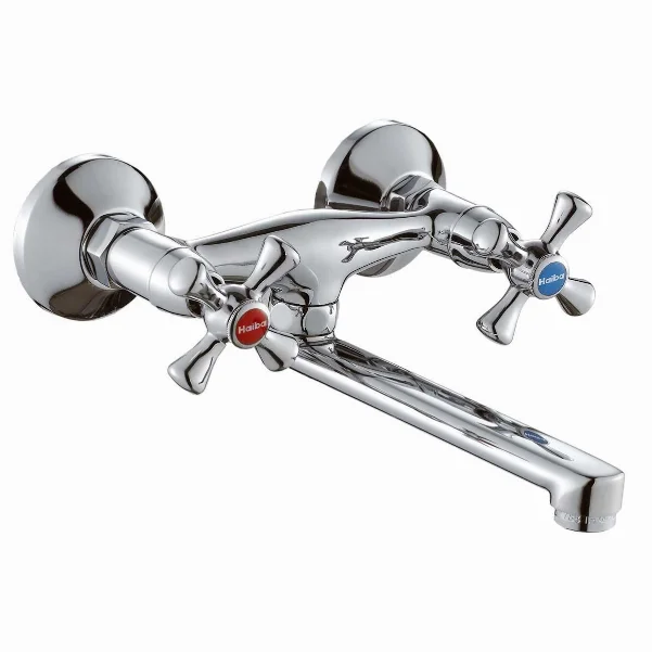 Змішувач для раковини із стіни HAIBA SMES HB0380 Змішувач для раковини із стіни HAIBA SMES HB0380