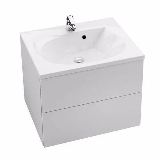 Шафка під умивальник Ravak SD Rosa II 600x490x470 мм, береза/білий