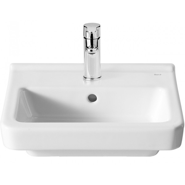Раковина Roca Dama-N 600x460 мм, с отверстием для смесителя, с комплектом креплений