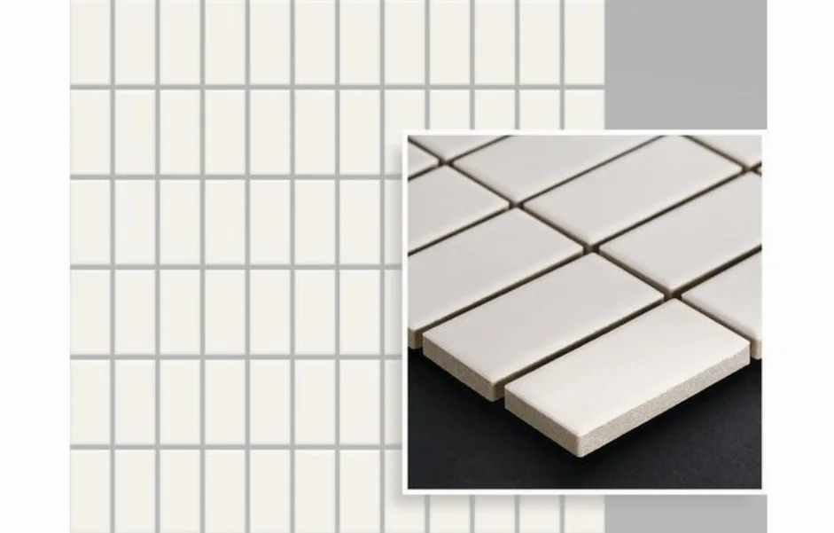 Мозаїка Albir Bianco (2,3x4,8) 298x298x6 Paradyz