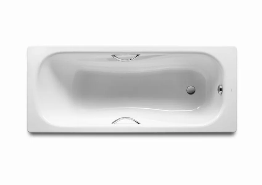 Ванна стальная ROCA Princess 150×75 см, с ручками, без ножек