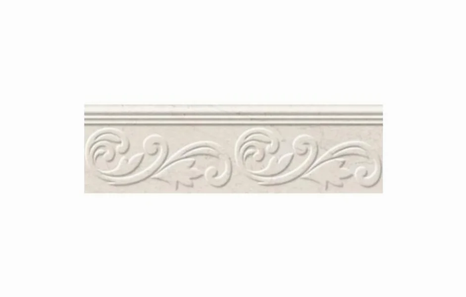 Фриз Crema Marfil Fusion Бежевый 90x300x11 Golden Tile