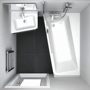 Ванна акриловая Ravak 10° 1600×950 мм, левая