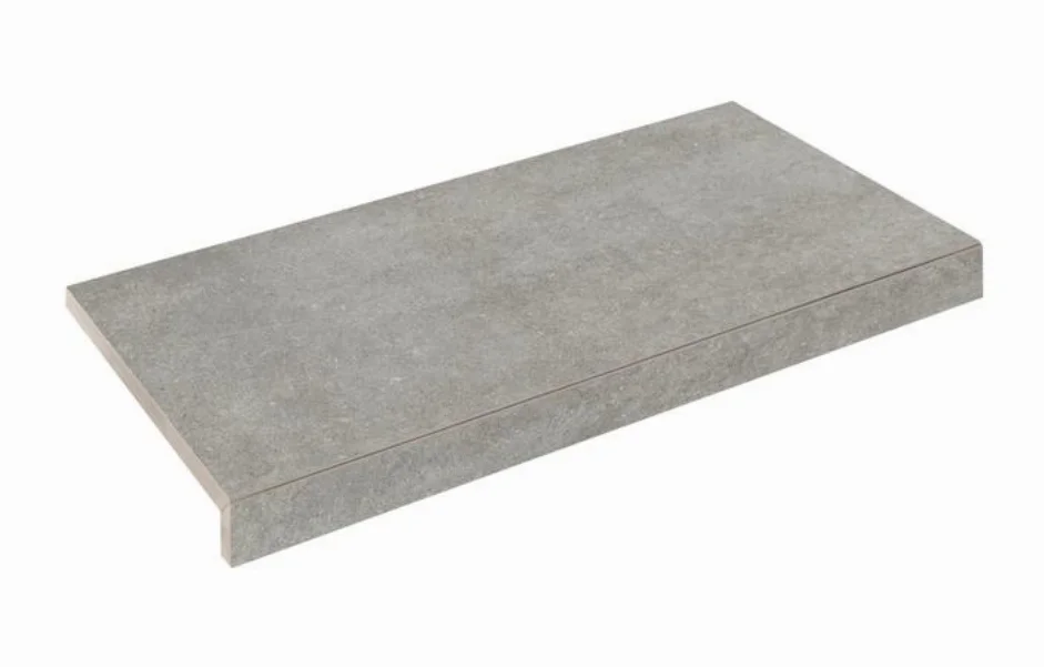 Ступень прямая с капиносом SX60CR8RR Concrete Grigio 345-50x598x20 Zeus Ceramica