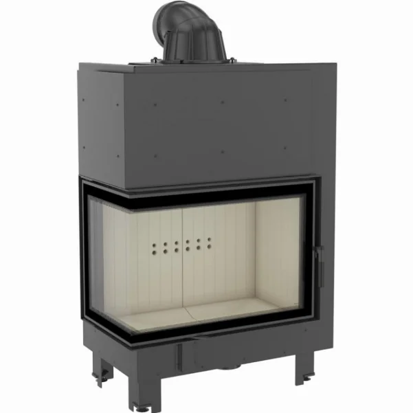 Камінна топка Kratki MBA 17 BS 17,0 кВт, ліва