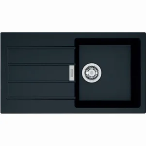 Мийка кухонна Franke Sirius Tectonite SID 611-78 Slim чорний