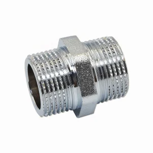 Ниппель хром Pattaroni Ø 1/2" наружная резьба