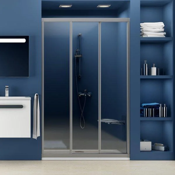 Душові двері Ravak Supernova ASDP3-90 сатин+Grape