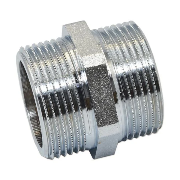 Ніпель хромований Pattaroni Ø 1-1/2" зовнішня різьба
