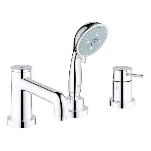 Смеситель Для ванн GROHE BauClassic однорычажный на 3 отверстия