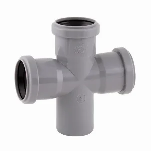 Крестовина канализационная Reiger Triple Safe Ø 50×50×50/87,5° мм