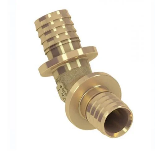 Уголок соединительный Латунь TECE flex Ø 50/45° мм