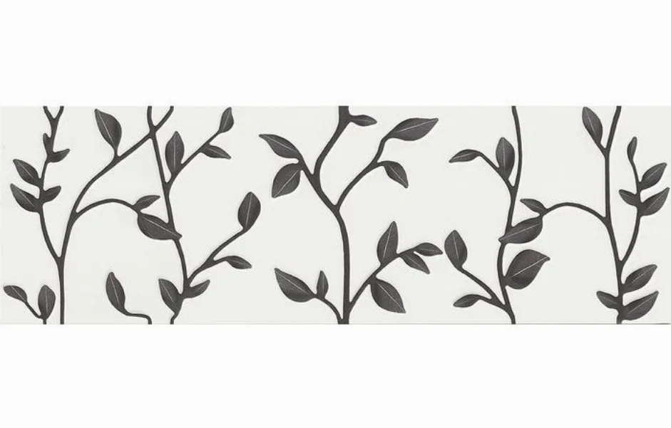 Декор Winter Vine White Inserto Floral 290x890x11 Opoczno