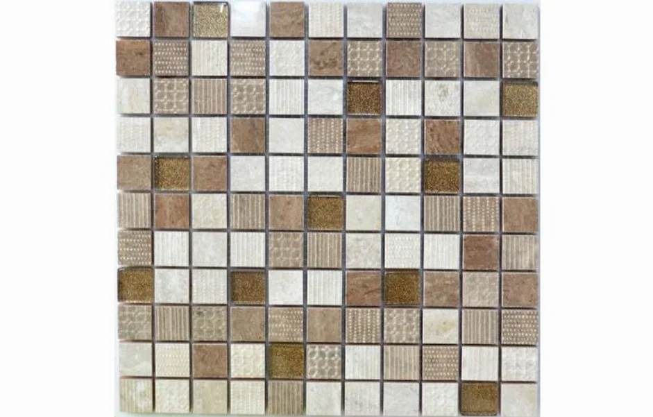 Мозаика СМ 3044 С3 Beige-Brown-Brown Gold 300x300x9 Kotto Ceramica