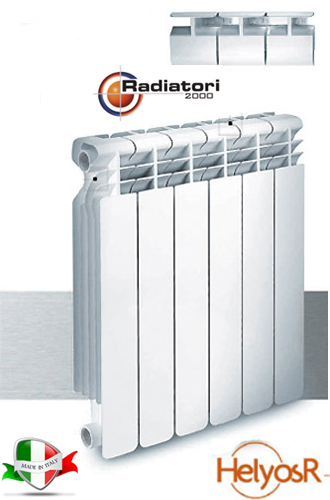 Радиатор алюминиевый Radiatori 2000 Helyos 500 мм