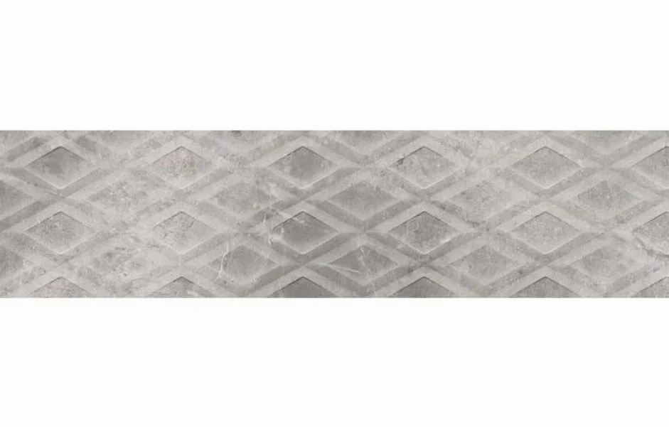 керамогранітна Плитка Masterstone Silver Decor Geo RECT 297x1197x8 Cerrad