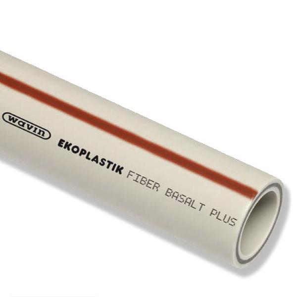 Труба PP-RCT Ekoplastik Fiber Basalt Plus S3,2/SDR7,4 Ø 63×8,6 мм