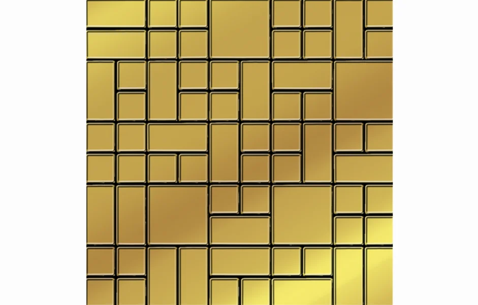 Мозаїка Ceramika Color Gold Glass 250×250 мм