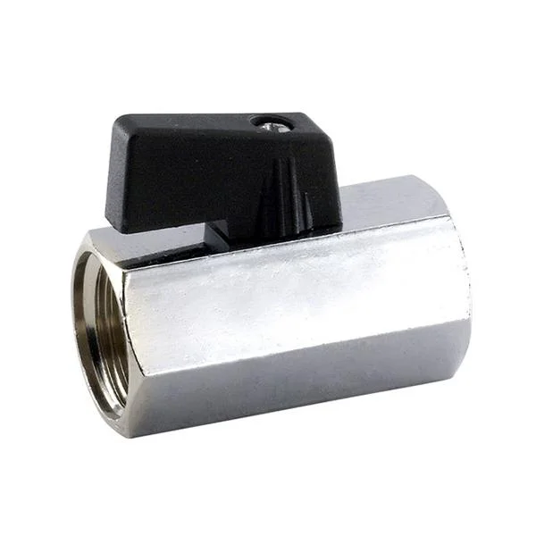 Кран кульовий "MINI" Bonomi Niagara PN10 Ø 1/2" внутр.- внутр. різьба, t=-10...+90 °C