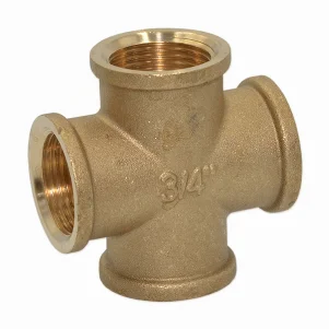 Хрестовина латунна Pattaroni Ø 3/4" внутрішня різьба