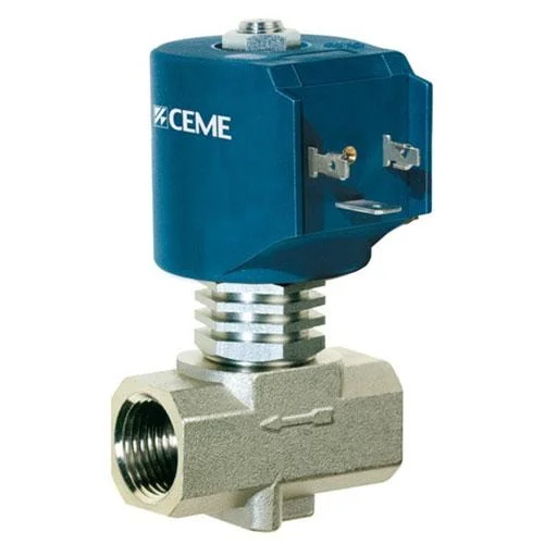 Клапан электромагнитный соленоидный CEME 9015 3/4" TEF180C 230V 50Hz НЗ (нормально закрытый)