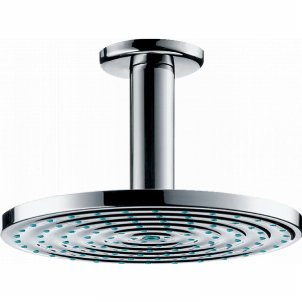 Верхній душ Hansgrohe Raindance S 180 1jet EcoSmart з стельовим з'єднувачем 27464000