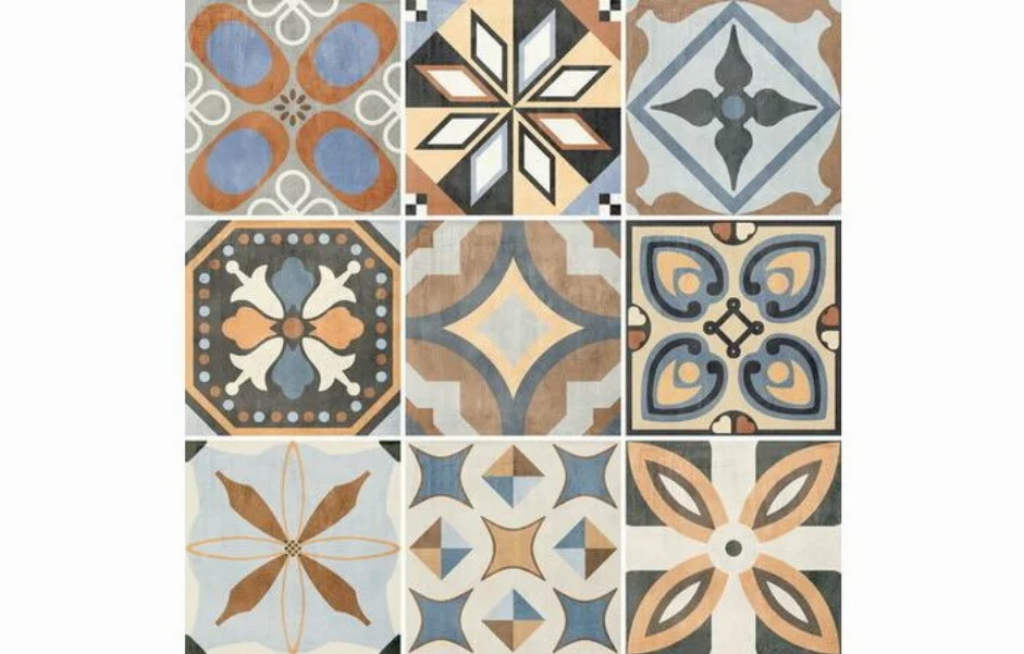 Плитка керамогранитная CSAPCOMX20 Patchwork Colors Mix 200x200x10 Sant'agostino Плитка керамогранитная CSAPCOMX20 Patchwork Colors Mix 200x200x10 Sant'agostino