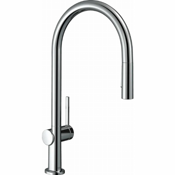 Смеситель для кухонной мойки Hansgrohe Talis M54 с выдвижным изливом, цвет: хром