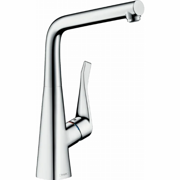 Смеситель Hansgrohe Metris M71 для кухонной мойки, хром 14782000