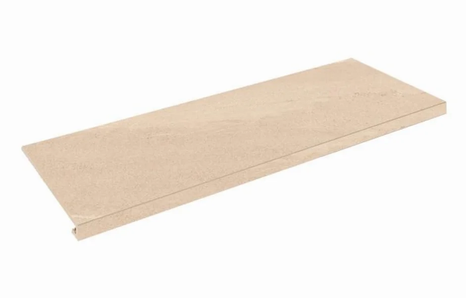 Ступень прямая с капиносом SZBXCL3BRB Calcare Beige 345-35x898x9,2 Zeus Ceramica