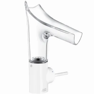 Змішувач для умивальника Axor Starck V 140 білий