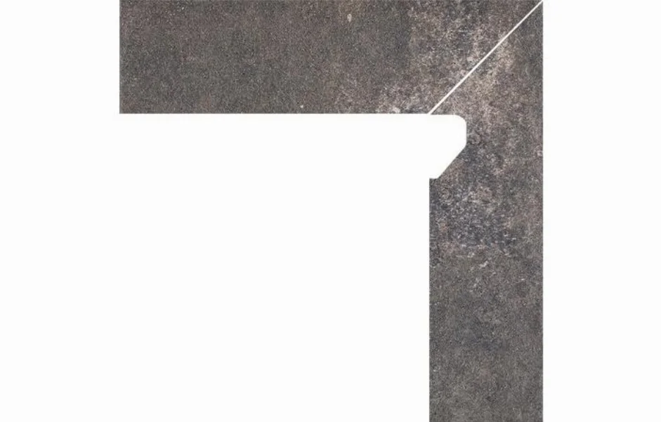 Цоколь правий Viano Antracite 2х-елементний 81x300x11 Paradyz Цоколь правий Viano Antracite 2х-елементний 81x300x11 Paradyz