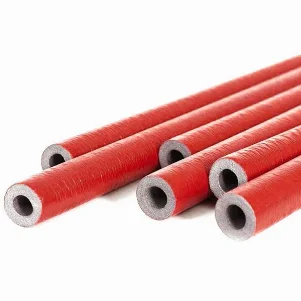Теплоизоляция для труб полиэтиленовая NMC Sanflex Stabil Ø 15×6 мм (красная ламинация, штанга 2 м)