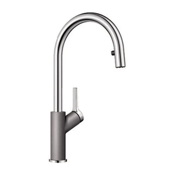 Смеситель для кухни Blanco Carena-S хром/алюметаллик