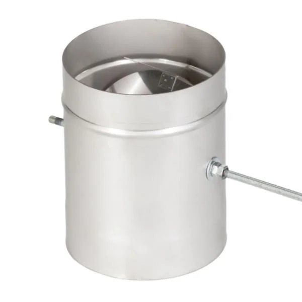 Кагла для димоходу Ø 100 мм - сталь 0,8 мм (AISI)