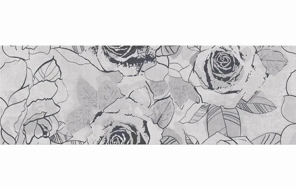 Декор Snowdrops Inserto Flower 200x600x8,5 Cersanit