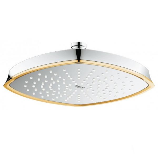 Верхний душ Grohe Grandera 210 мм, хром-золото
