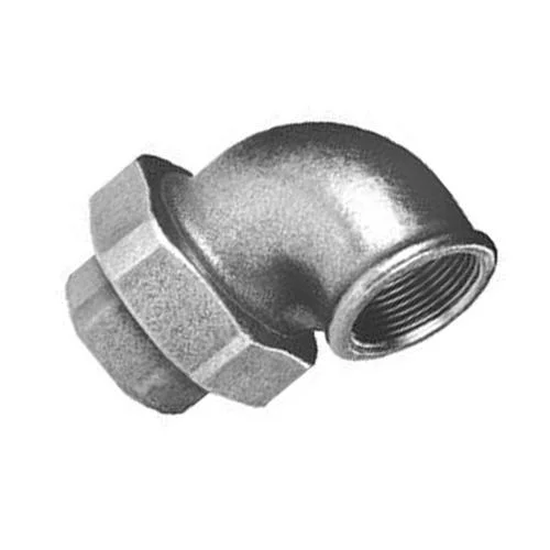 Згін-американка чавунна кутова Berg Montana Ø 1-1/4" внутр.- внутр. різьба