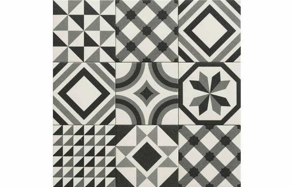 керамогранітна Плитка Trinity Black 200x200 Mainzu