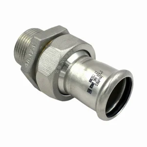 Сборка пресс нержавейка RM Inox PRES Ø 15×1/2" наружная резьба