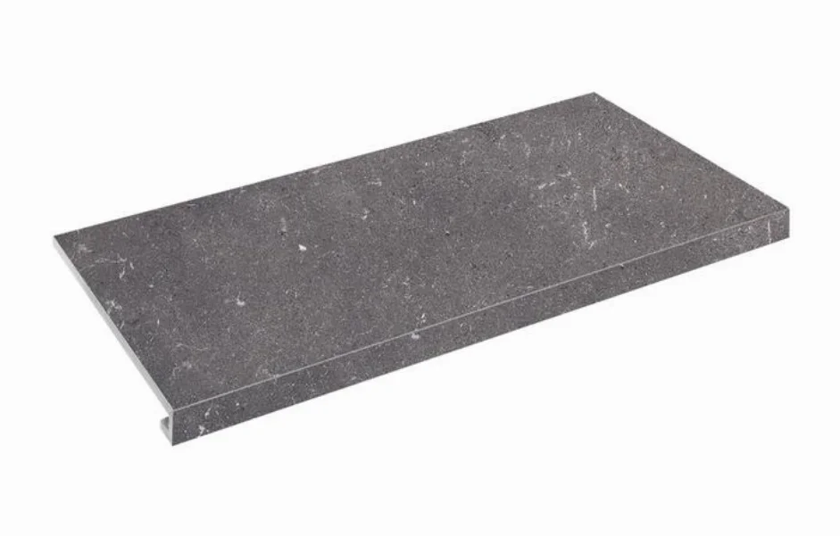 Ступень угловая левая с капиносом SZRXSN9BRR2 IL Tempo Nero 345-35x600x9,2 Zeus Ceramica