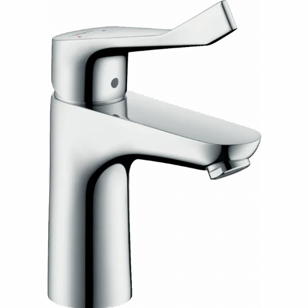 Смеситель для умывальника Hansgrohe Focus 100, со сливным гарнитуром