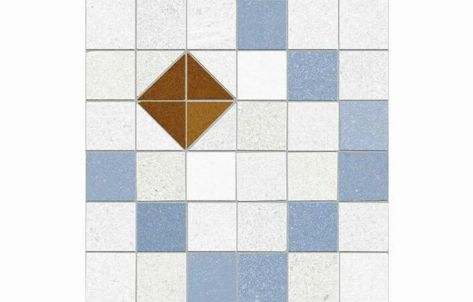 Декор Seine Tabarly-R 3 Azul RECT 200x200x8 Vives Декор Seine Tabarly-R 3 Azul RECT 200x200x8 Vives