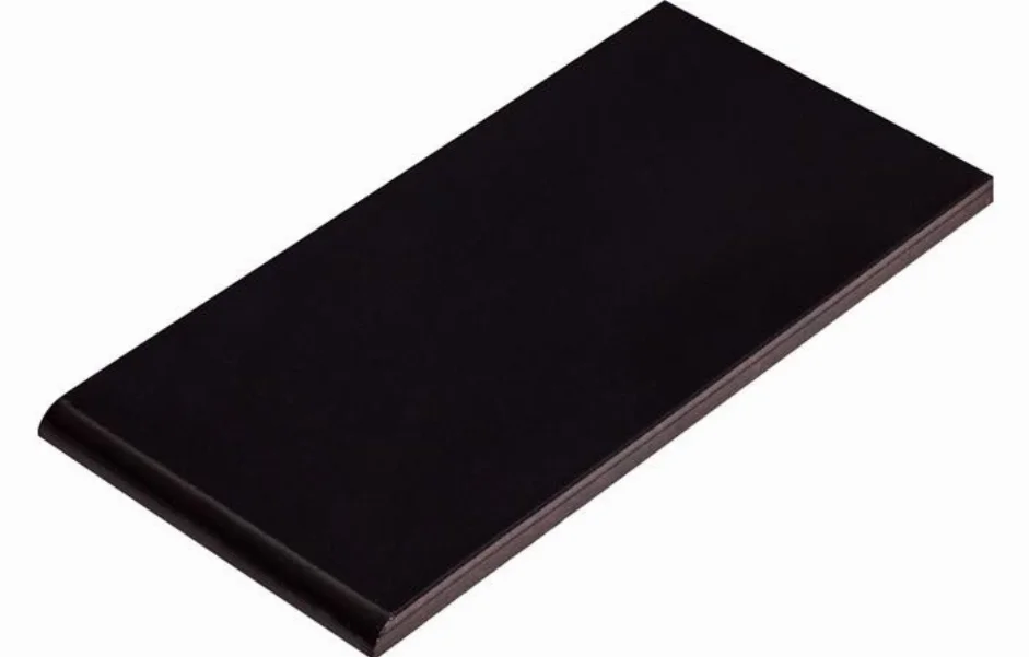 Подоконник глазурованный Nero 148x350x13 Cerrad