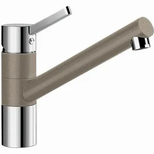 Смеситель для кухни Blanco Tivo хром/серый беж