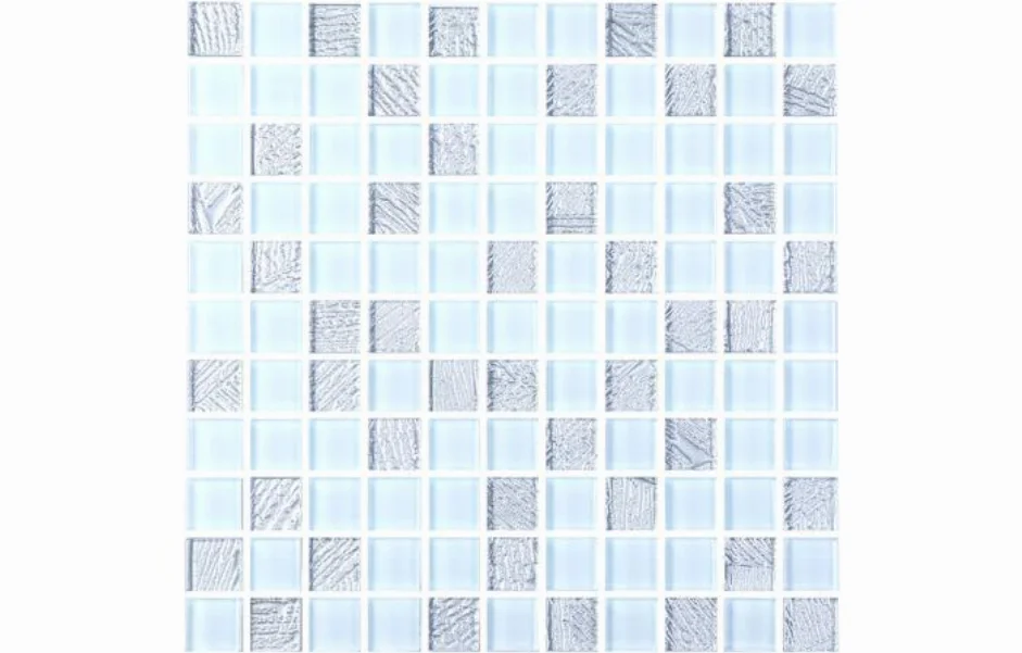 Мозаика GM 8015 C2 Silver S5-White 300x300x8 Kotto Ceramica