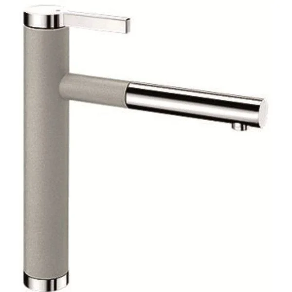 Смеситель для кухни Blanco Linee-S хром/жемчужный